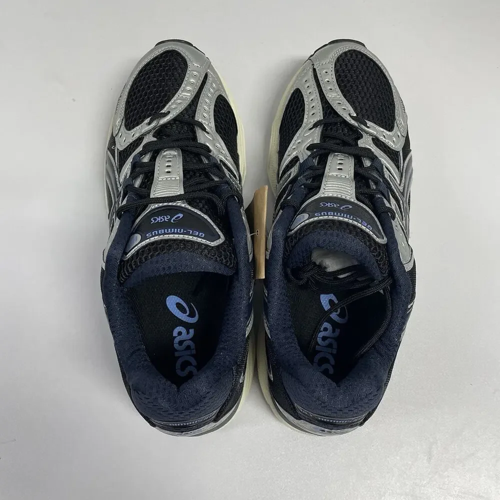 Asics Gel Nimbus 10.1 Black Midnight 1203A543 003 Size 8 Men Blue Mesh Runner